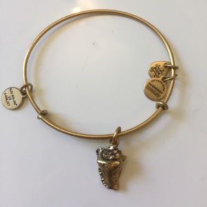 Alex and Ani Conch Shell Bangle